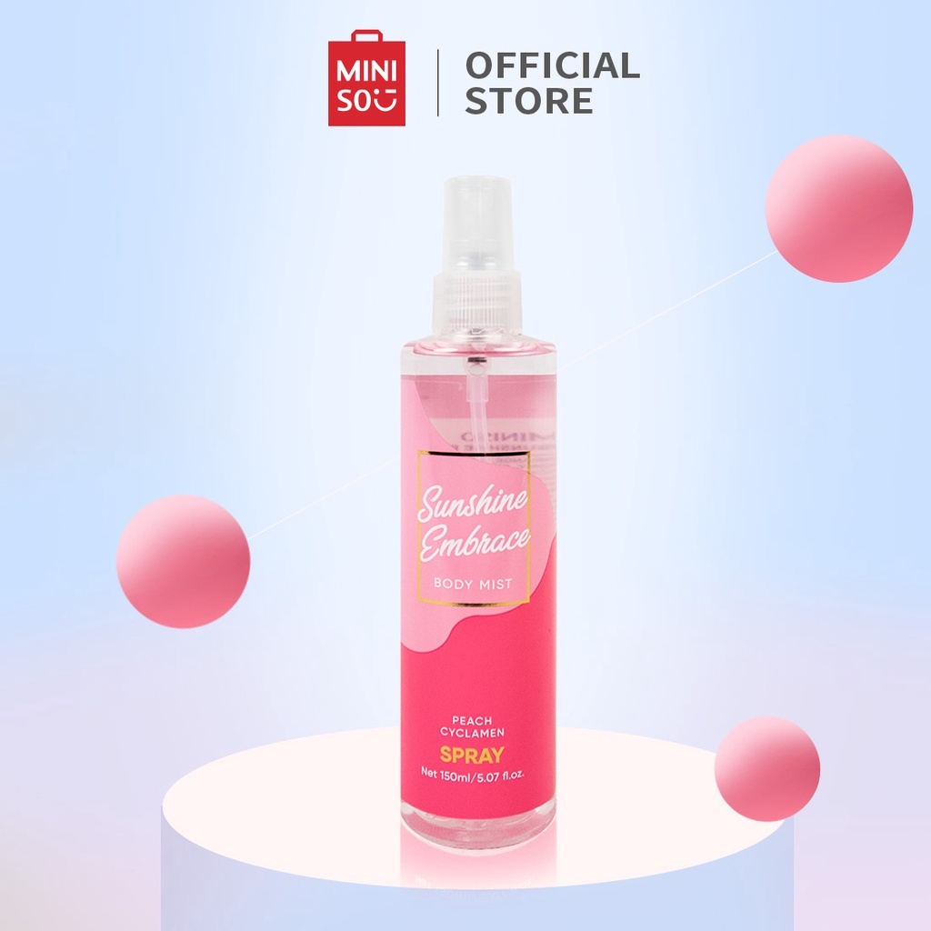 Body Mist 150 ml fragrance spray tahan lama Natural Series Eau de body spray Parfum Sunshine Embrace