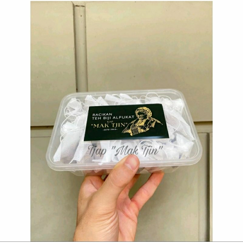 

RB Racikan Teh Biji Alpukat Herbal Tjap Mak Tjin Herbal Alami Isi 30