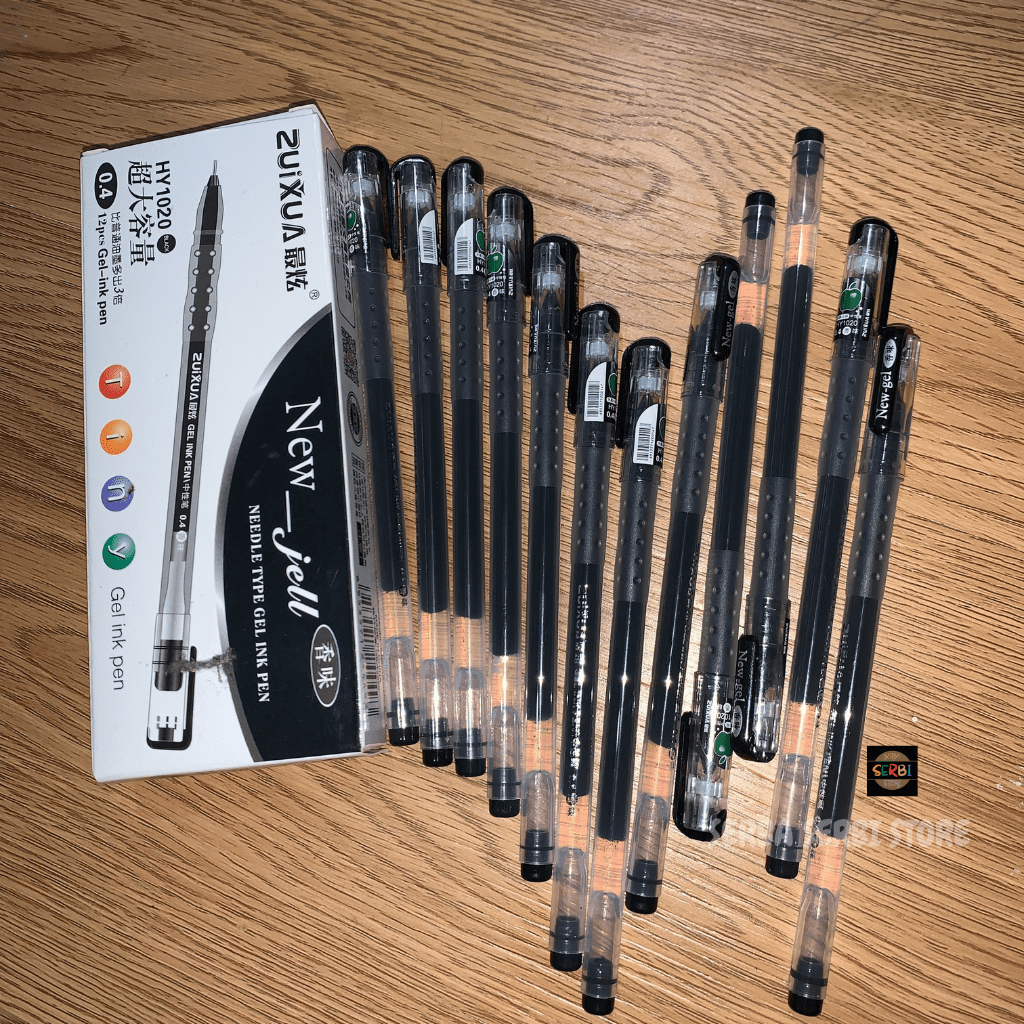

BOLPOIN ZUIXUA GEL PEN / Pen ZUIXUA / Pulpen Gel / pena / Bollpoin / ISI 12 PCS