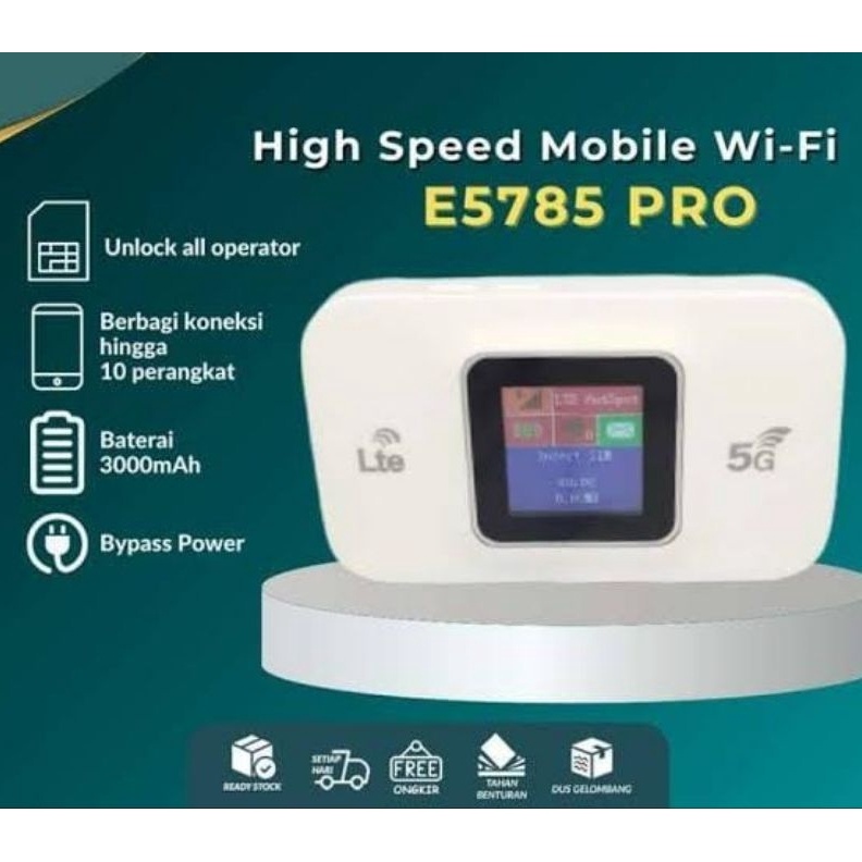 KODE X84G Modem Wifi  Mifi Cat 6 Suport All Operator 4G