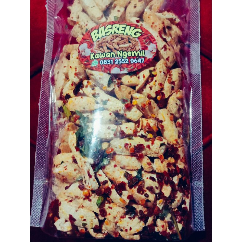

Basreng Pedas Daun Jeruk