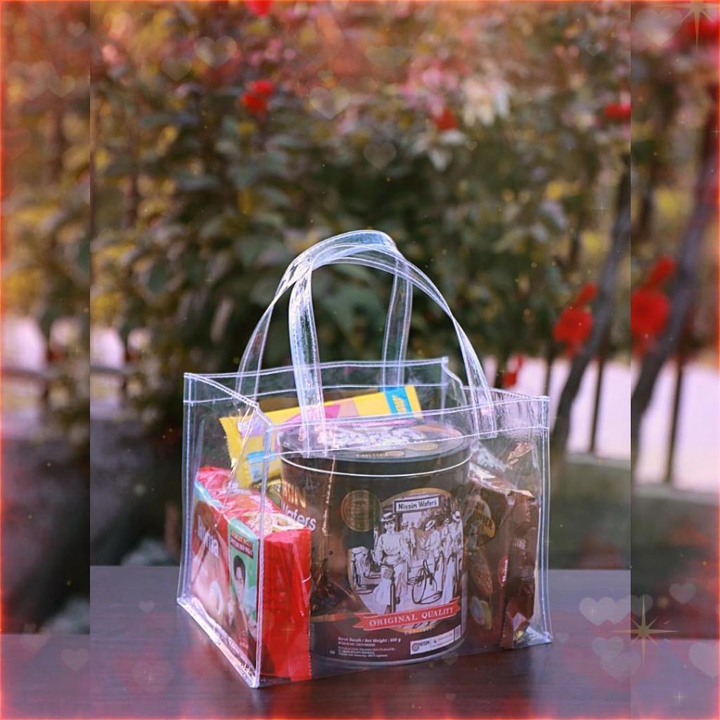 

Tas Goodie Bag Souvenir P25xL20xT20 Mika Transparan