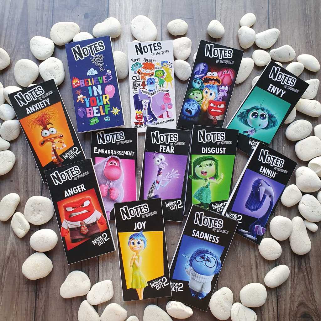 

Inside Out Mini Long Notes Buku Catatan Tulis Notebook Notepad Souvenirs Hampers