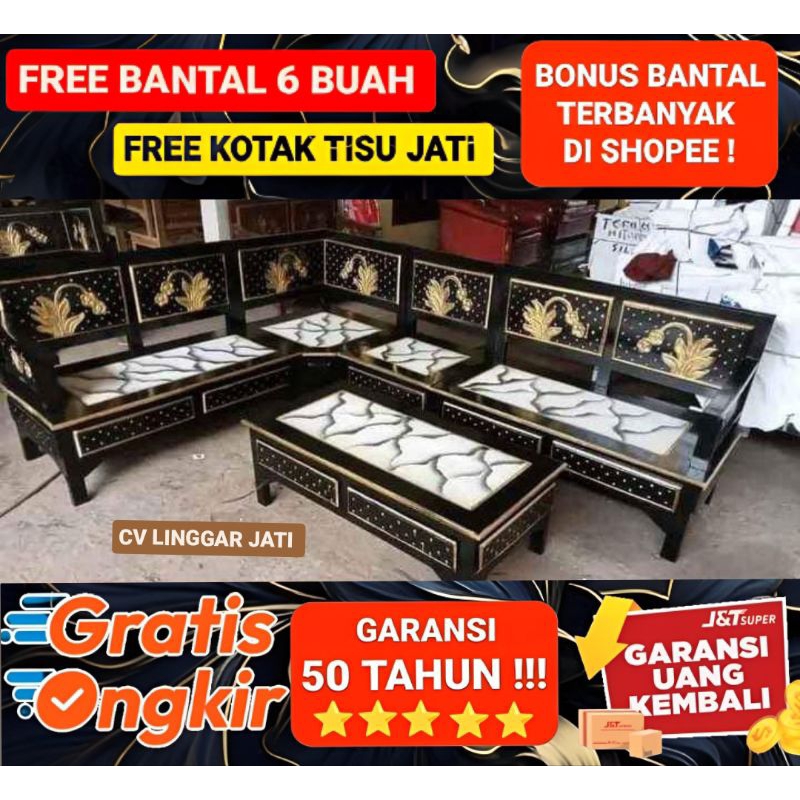 Kursi Sudut Pojok / Kursi Tamu Minimalis