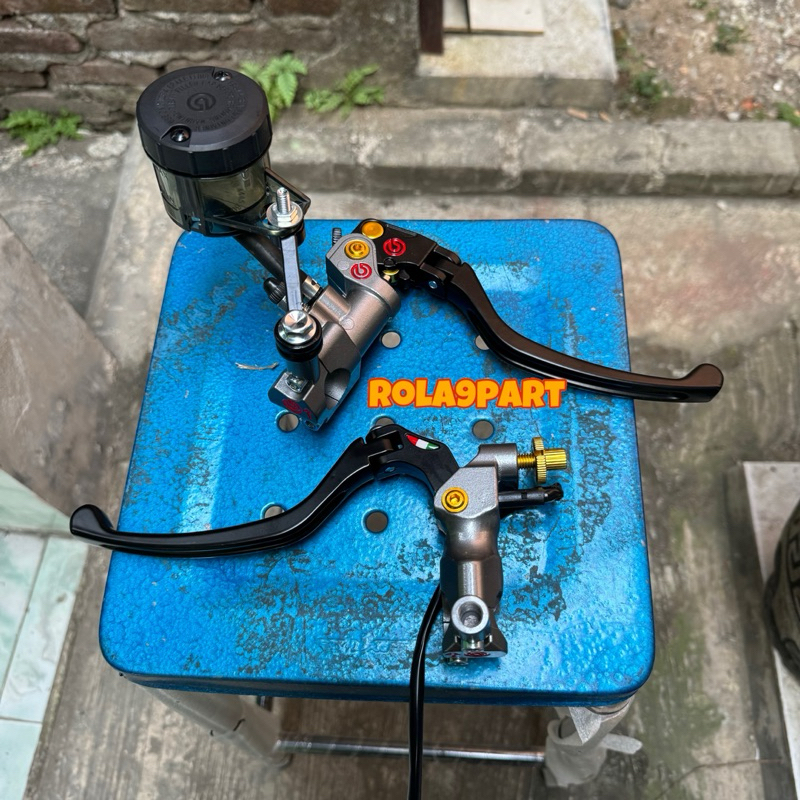 (bisa cod) handel master rem brembo pengeriman depan brembo set tabung big smoke universal nmax aero