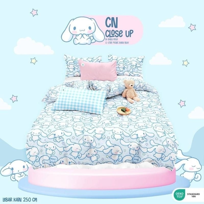 sprei cinnamorol kuromi my melody sprei adem sprei custom cinamorol