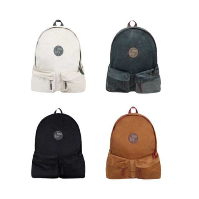 Imokey Otto Corduroy Backpack - Tas Ransel - Tas Wanita - Tas Pria