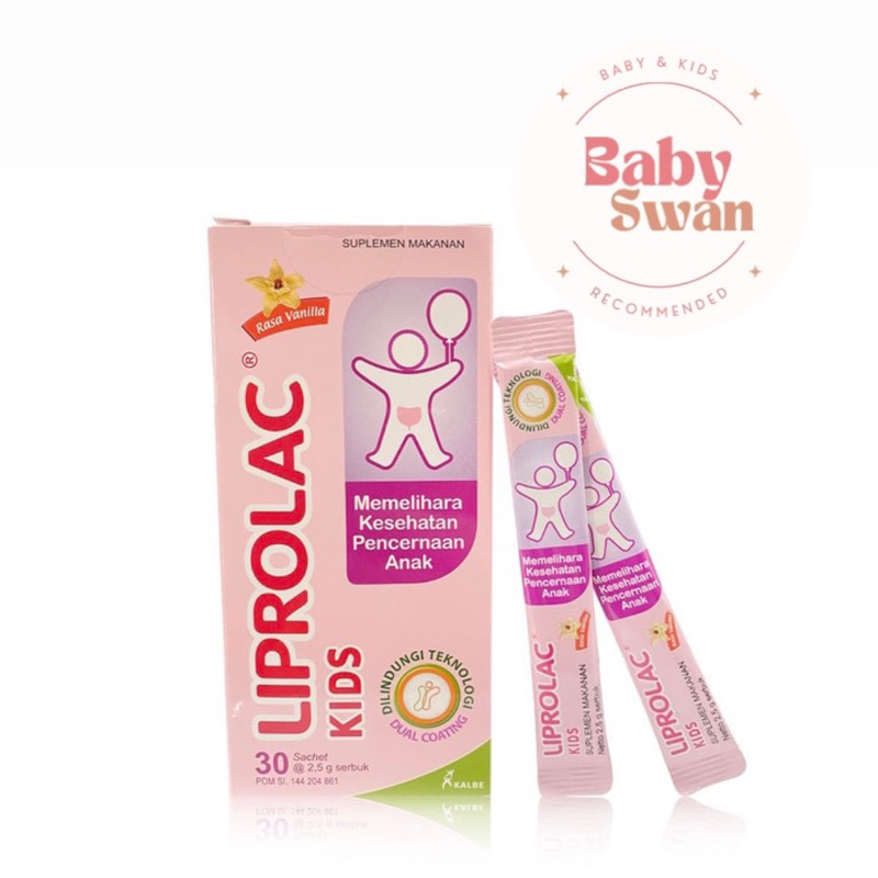 LIPROLAC KIDS SACHET 30s & 10s- PROBIOTIK ANAK