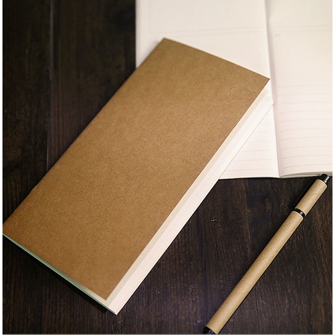 

PROMO SEMANGAT Journaling Notebook Traveller DIY Scrapbook Jurnal Book Vintage Kertas Kraft GRID DOT POLOS GARIS
