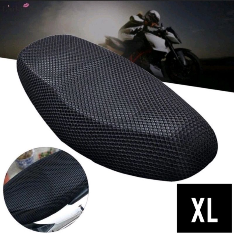 Ind Sarung jok jaring jok motor tebal ukuran XL Beat Deluxe / Beat Terbaru 2020 - 2023 / Vario 110
