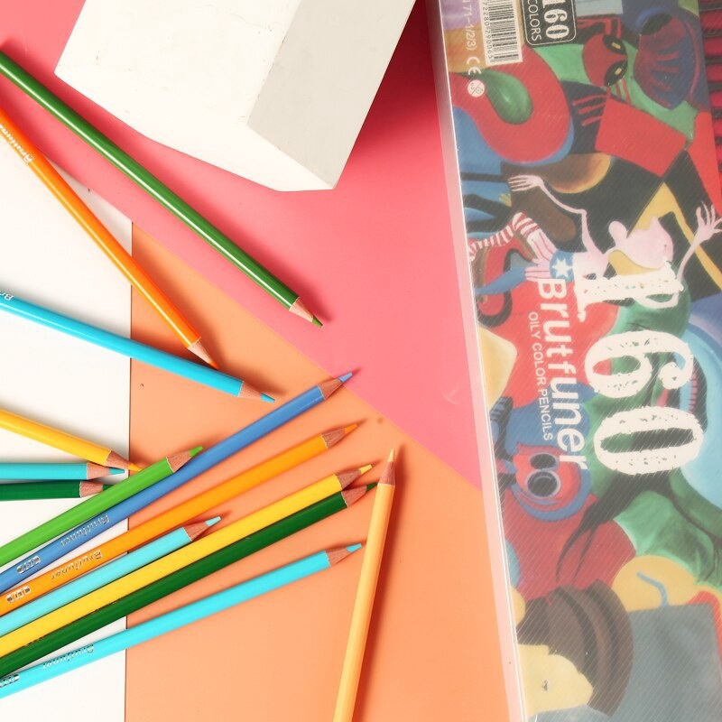 

DIJAMIN MURAH Pensil Warna Brutfuner Painting Oil Pencil Artist Color Pencil Set 16