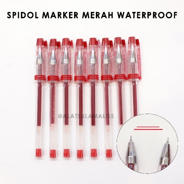 

KODE Q8J3 Pen Marker Sulam Eyelid Warna Merah