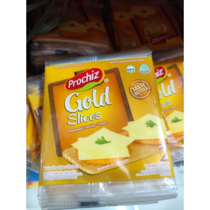 

Keju prochiz gold slices sachet