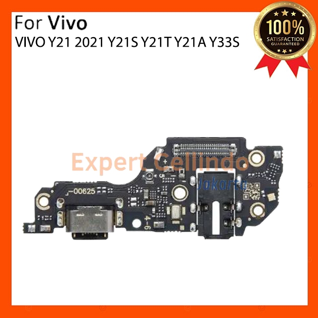 Flexible Cas Papan Charger Pcb Vivo Y21 2021 Y21S Y21T Y21A Y33S FLEXIBLE MIC