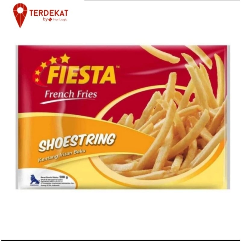 

FIESTA SHOESTRING 500 GR/KENTANG IRISAN BEKU 500 GR