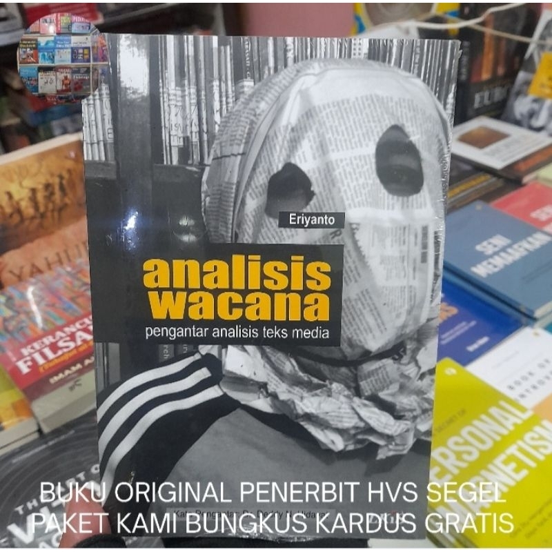 Buku Original HVS Analisis Wacana Pengantar Analisis Teks Media - Eriyanto