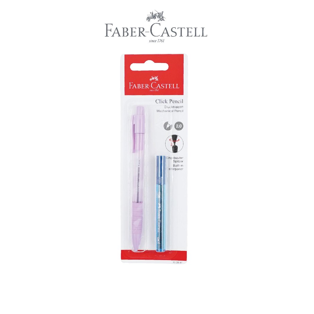 

Faber-Castell Pensil Mekanik / Mechanical Pencil ukuran 2.0 2B Free Refill