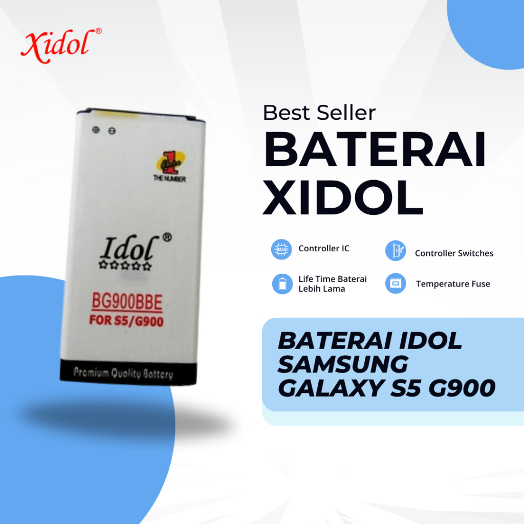 BATERAI XIDOL PREMIUM SAMSUNG GALAXY S5 G900