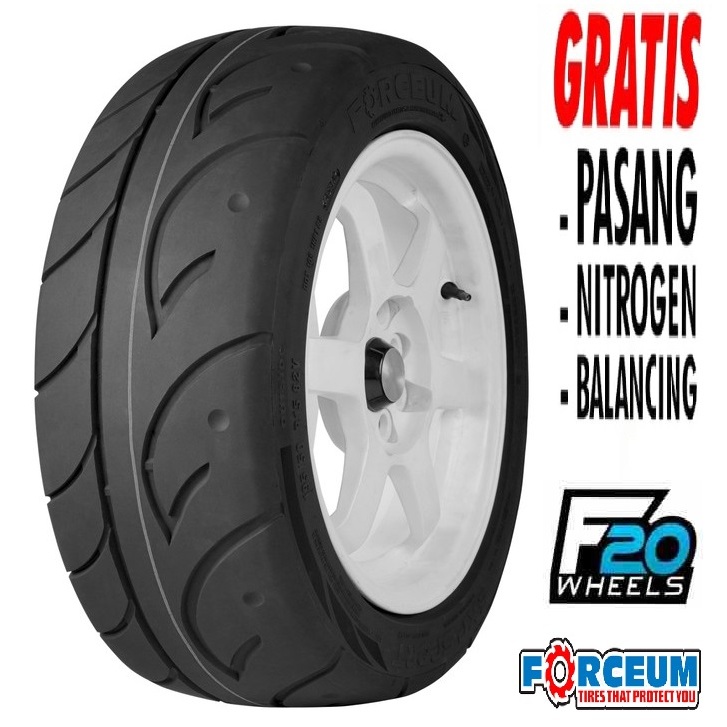 BAN SEMI SLICK UKURAN 195 55 RING 15 FORCEUM EXP SPORT 195 55 R15