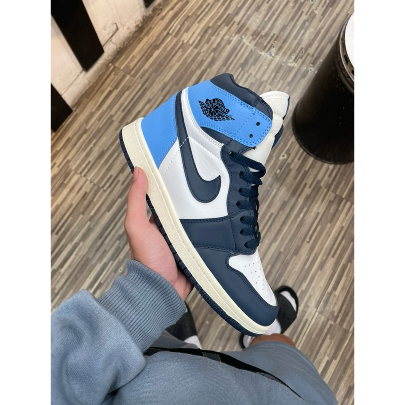 Air jordan 1 high obsidian blue premium qualty