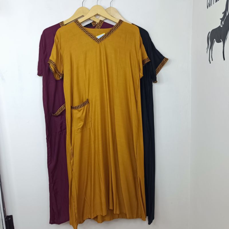 DASTER PAYUNG POLOS/DASTER IBU HAMIL KEKINIAN POLOS/DASTER RAYON POLOS/DASTER ARAB