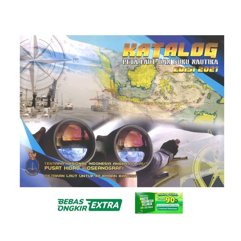 Buku Katalog Peta Laut dan Buku Nautika Edisi 2021