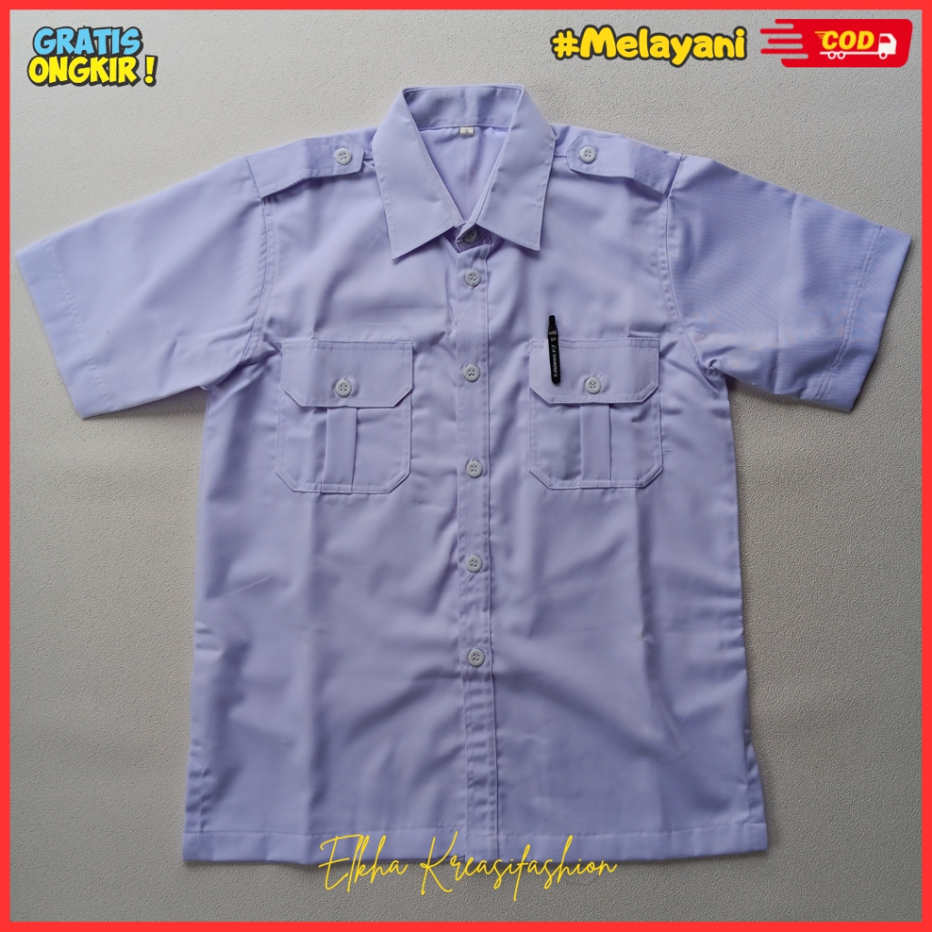 Baju Dinas PNS / Baju Dinas PPPK Seragam PDH Lengan Pendek