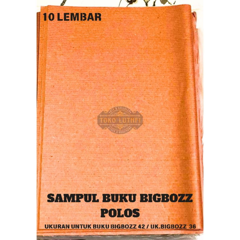 

SAMPUL BUKU BIGBOZZ POLOS 1 GULUNG ( ISI 10 LEMBAR )