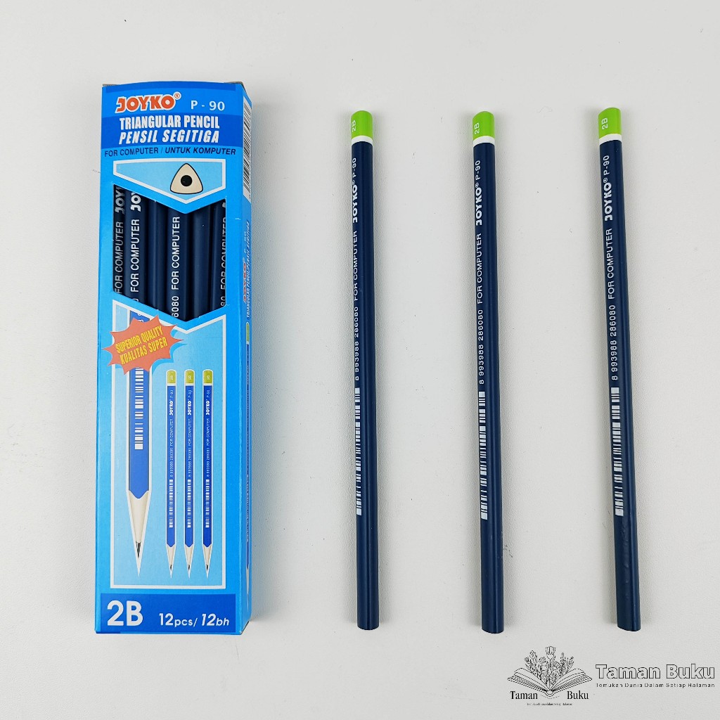 

Pensil Joyko 2B Triangular Pencil Segitiga P-90 Satuan