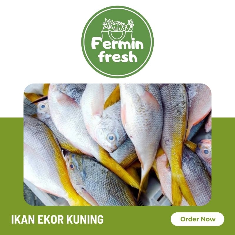 

Fermin Fresh, Ikan ekor kuning segar 500gr