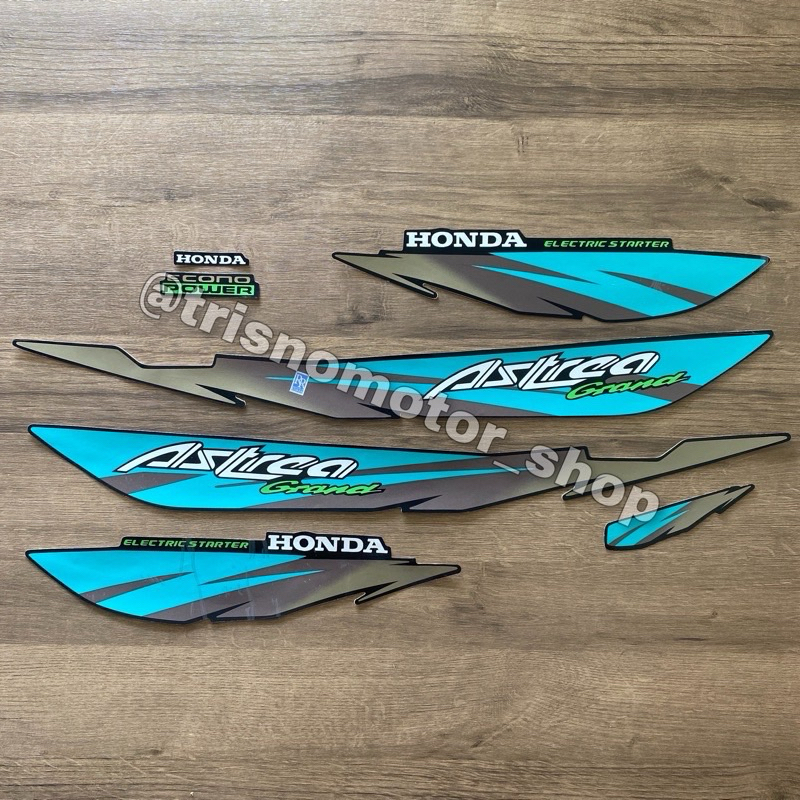 Striping Polet Body Motor Grand Sabit lis List Astrea Grand Sabit 1995 1996 Special edition Warna Bi