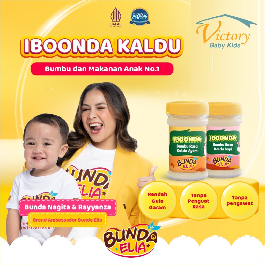 

IBOONDA By Bumbu Bunda Elia Kaldu Keluarga dan Anak Tanpa Penguat Rasa Tanpa Pengawet Rendah Gula Garam