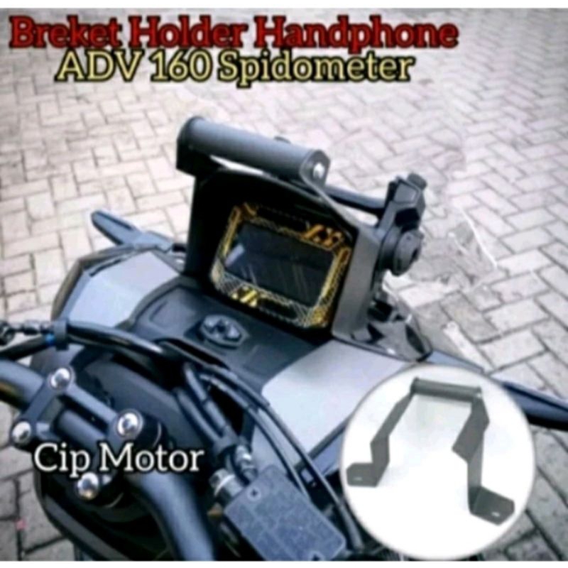 Breket holder handphone ADV 160 ADV 150 Dudukan Holder HP ADV 160 ADV 150