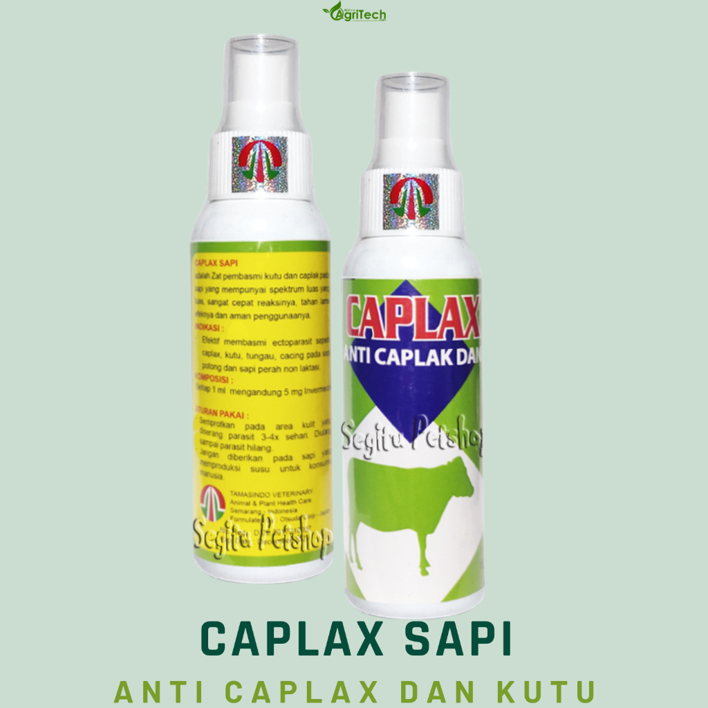 CAPLAX SAPI SPRAY SEMPROT 120ML OBAT SAPI KERBAU BASMI KUTU CAPLAX LALAT DARAH DIJAMIN ASLI DISTRIBU