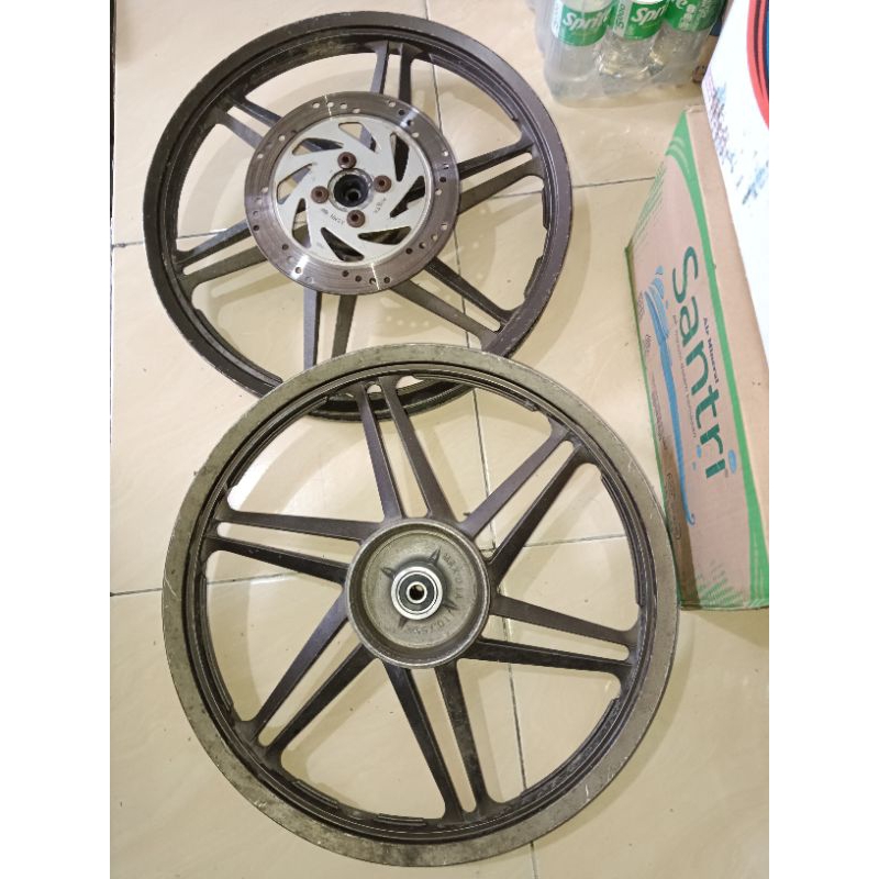 Velg Depan belakang Kawasaki Zx 130 ZX130 original