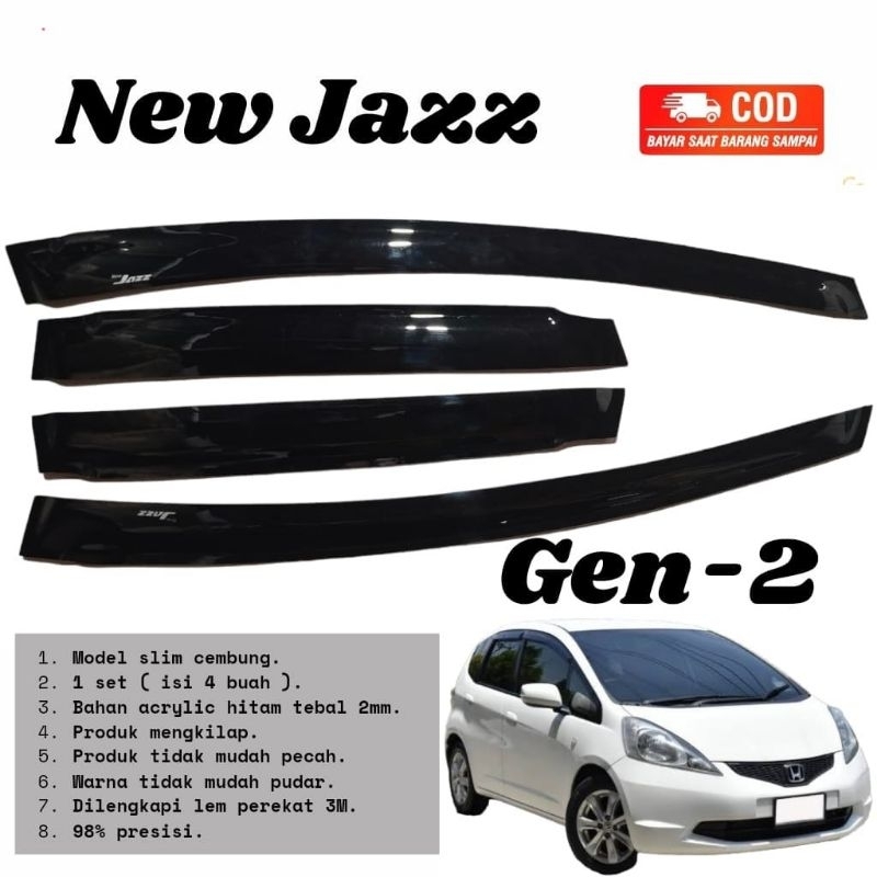 talang air mobil honda jazz tahun 2008-2013 ll Honda jazz