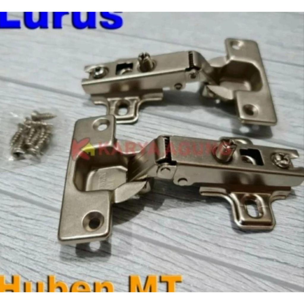 Engsel Sendok Huben Slow Motion Lubang 4 SM, Engsel Sendok Lurus Huben