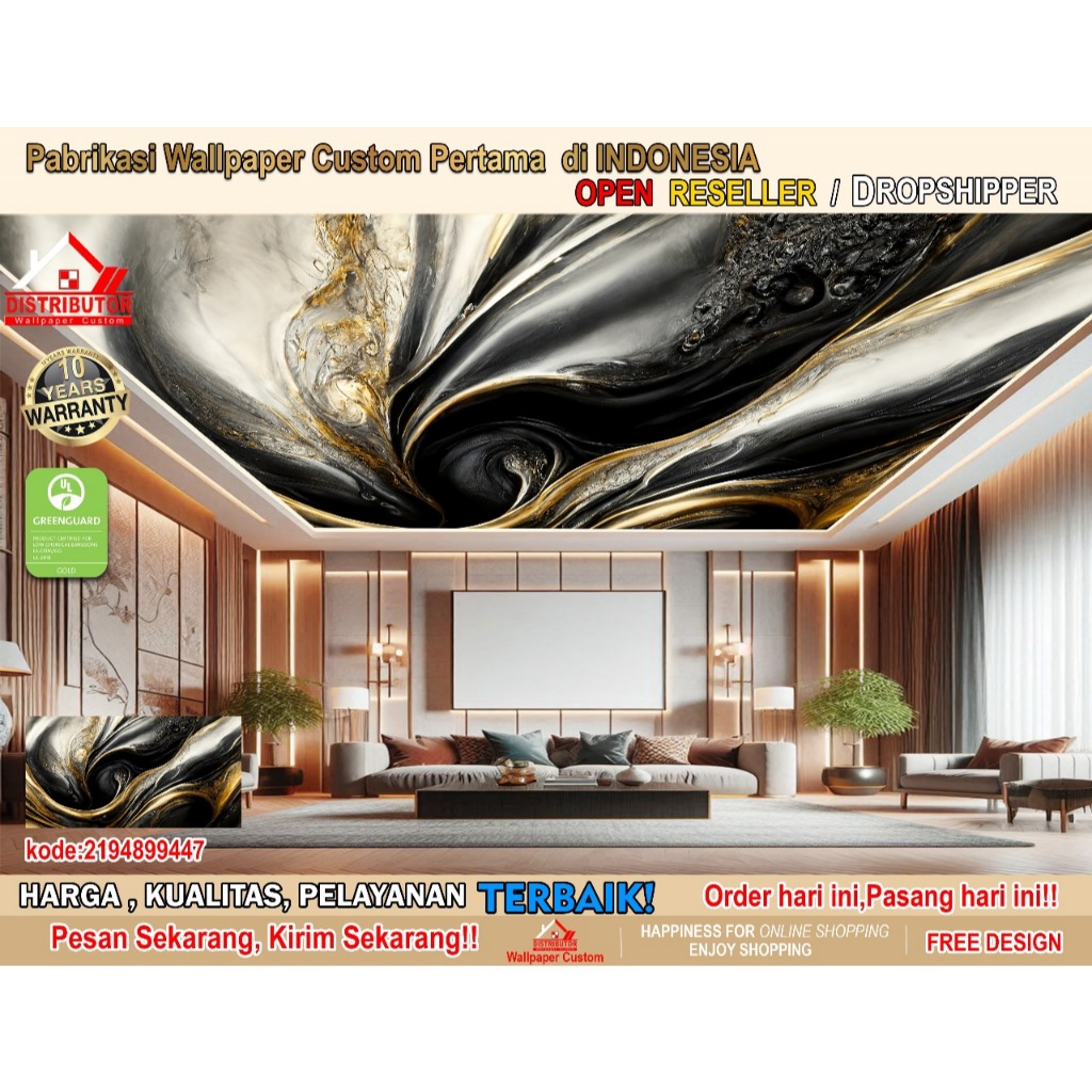Wallpaper Custom 3D Tema Ceiling | Wallpaper Plafon | Wallpaper Custom Gambar | Wallpaper Ruangan | 
