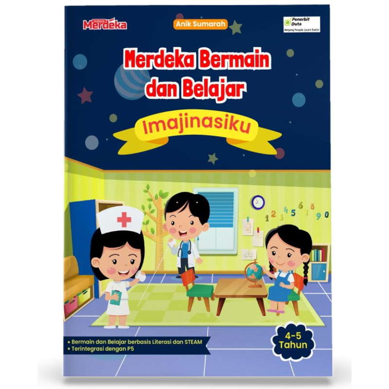 

TERBARU!!! Buku TK / PAUD Kurikulum Merdeka A Paket Merdeka Bermain dam Belajar 4-5 Tahun