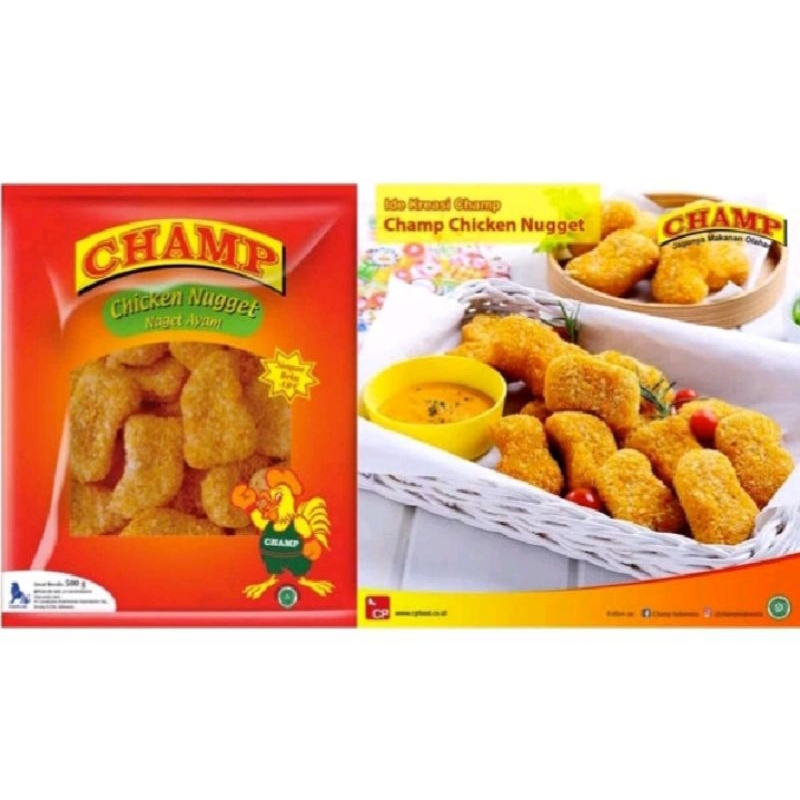 CHAMP NUGGET 500 GRAM|CHAMP NUGGET AYAM|CHAMP NUGGET|CHAMP MURAH|NUGGET MURAH|CHAMP ENAK|CHAMPTANGER