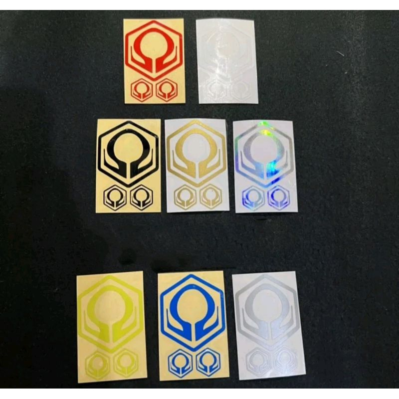 Sticker HEXOM Stiker Cutting