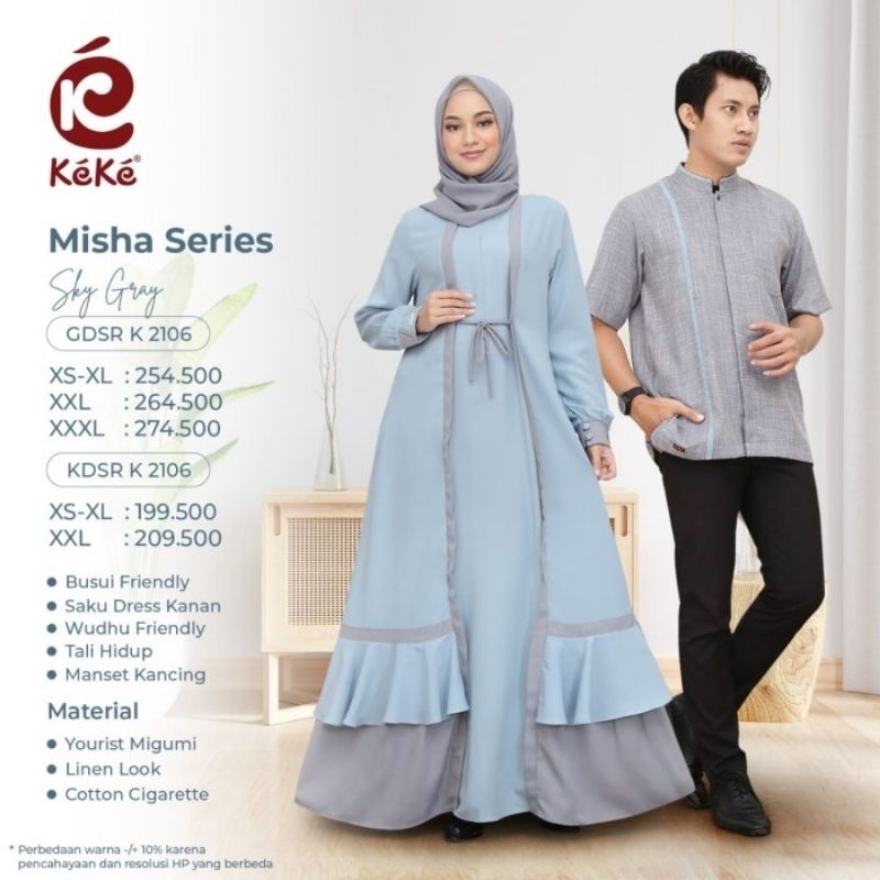 Keke Sarimbit SR K 2106 SKY GRAY
