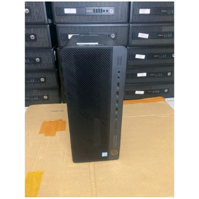 pc hp workstation 800 G4 core i7 8700 memory 16GB ssd 256GB mulus siap pakai