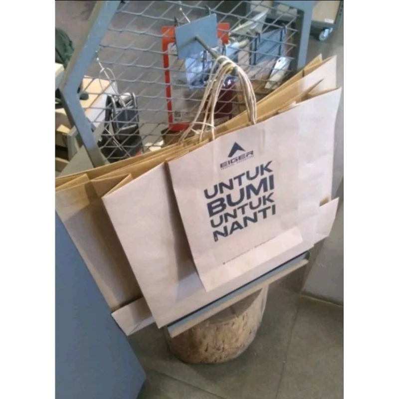 

ORIGINAL !! PAPER BAG EIGE R GREEN