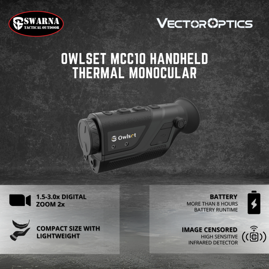 Teropong Monocular Jarak Jauh - Monocular MCX - Vector Optic