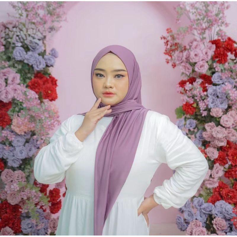 Hijab Instan Segitiga Jersey / Hijab Segitiga Instan HIJAB SEGITIGA INSTAN JERSEY PREMIUMJILBAB SEGI