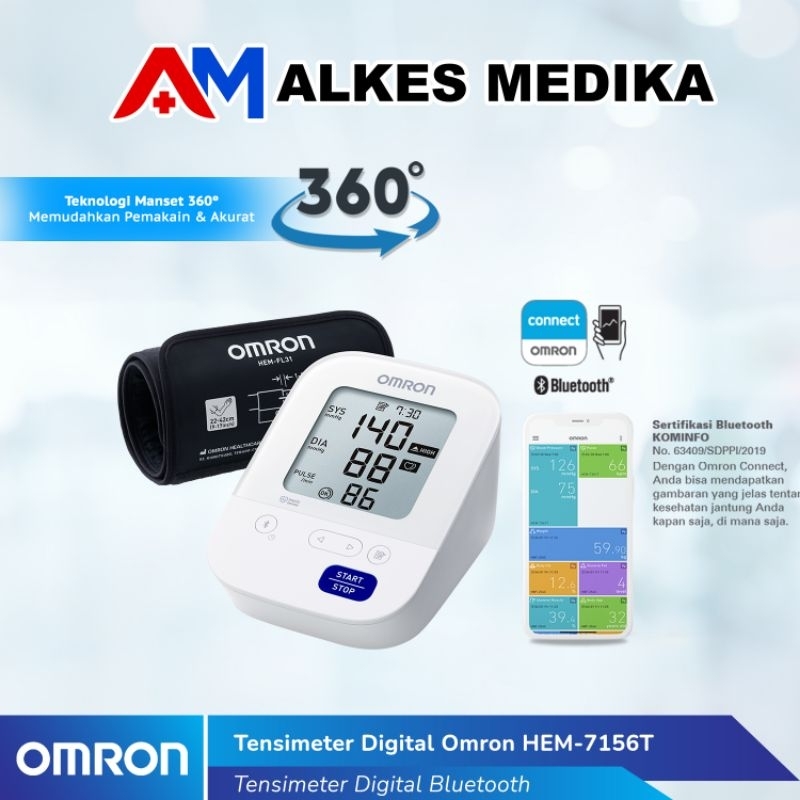 Tensimeter Digital Omron HEM-7156 / Omron Tensimeter Digital HEM-7156T / Omron HEM-7156