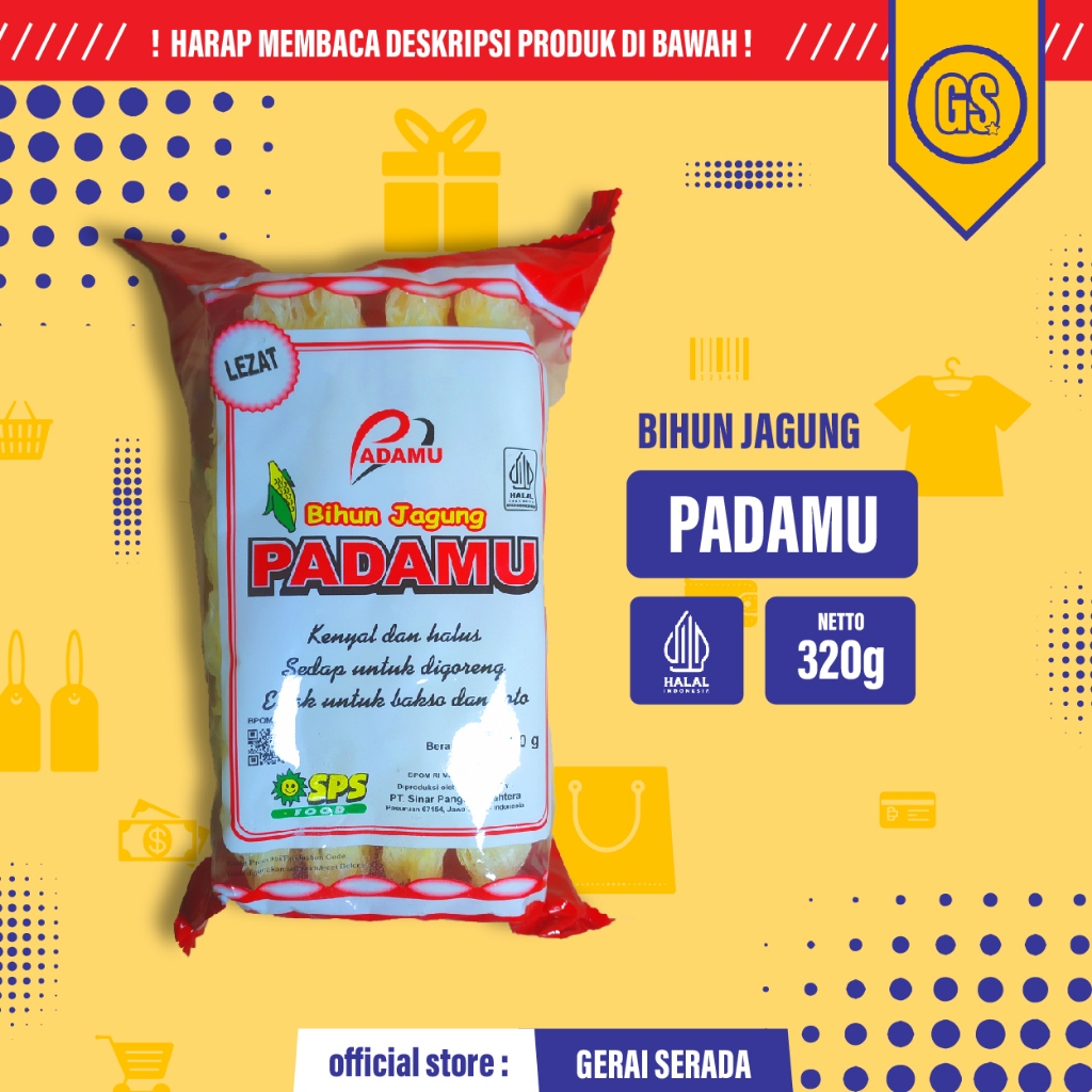 

BIHUN JAGUNG PADAMU | MI / MIE BIHUN 320 GRAM