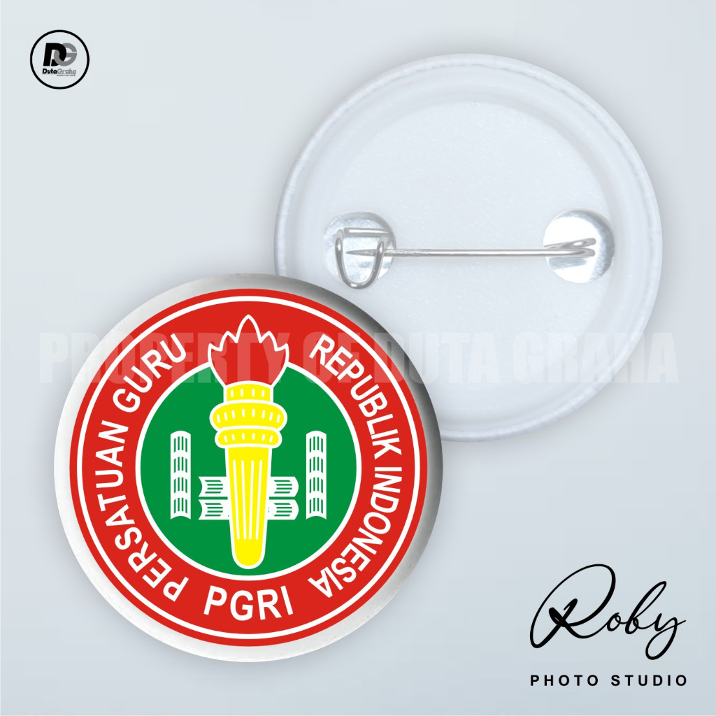 [PIN PRESS] PGRI Pin Bros Aksesoris Souvenir GURU PNS ASN