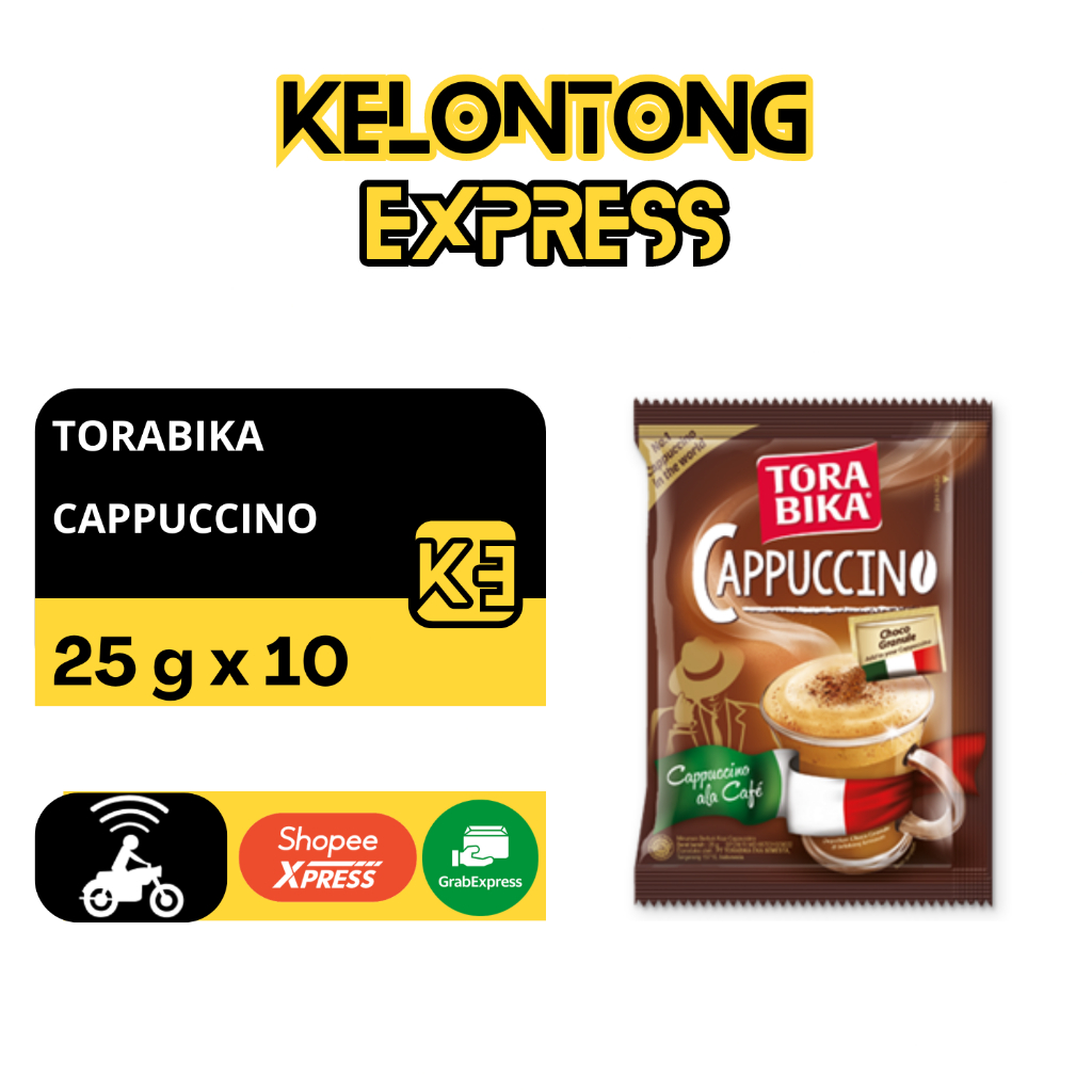 

TORABIKA CAPPUCCINO 25gr [1 RENCENG 10 SACHET]